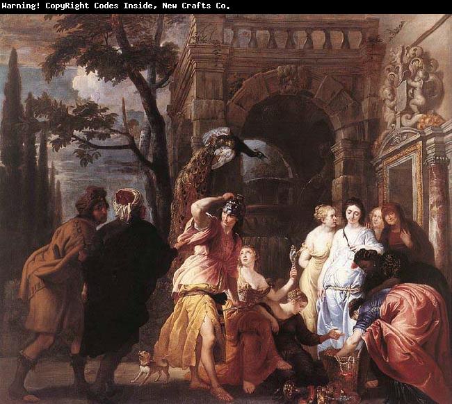 Erasmus Quellinus Achilles among the Daughters of Lycomedes
